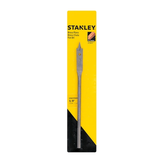 FLAT BIT ON WHITE BACKGROUND FRONT VIEW PACKING