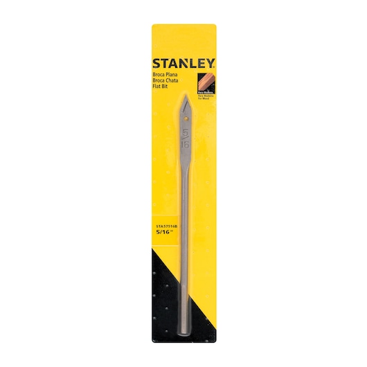 FLAT BIT ON WHITE BACKGROUND FRONT VIEW PACKING