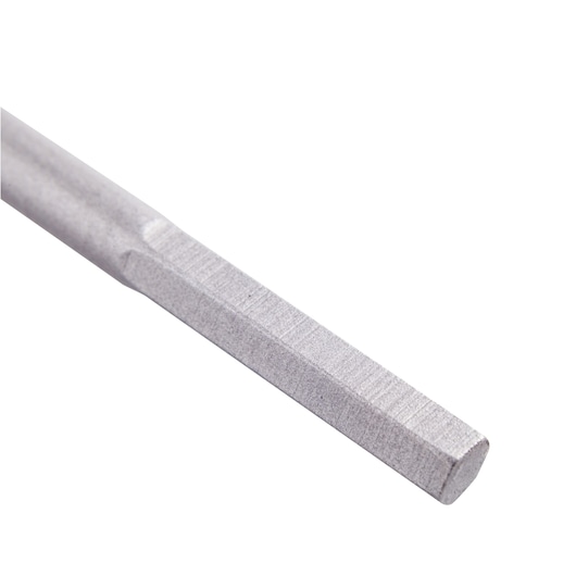 STANLEY STA57916B square metal file, close-up angle, showing textured steel surface on white background.