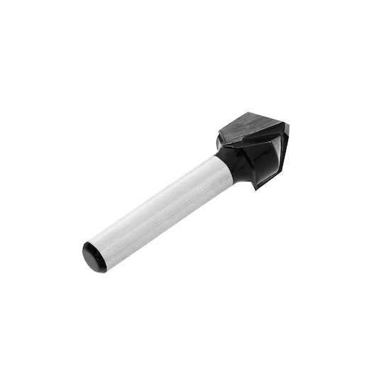 Fresa STANLEY®: Ranhura em V de 1/2" (Haste de 1/4")