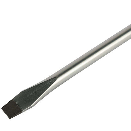STANLEY STMT60832-8 flathead screwdriver photography, angled view on white background