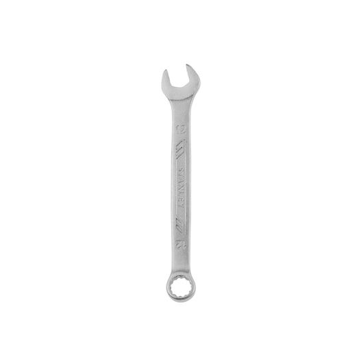STANLEY STMT72809 combination wrench, silver, straight view on white background.