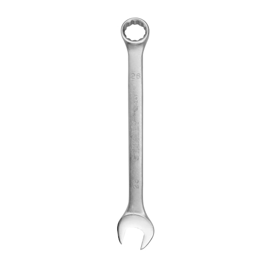STANLEY STMT80241-840 combination wrench, silver, front angle on white background.