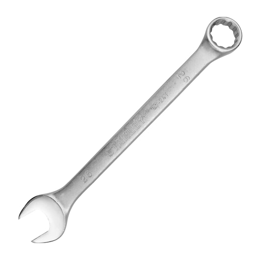 STANLEY STMT80241-840 combination wrench, silver finish, product photography on white background.