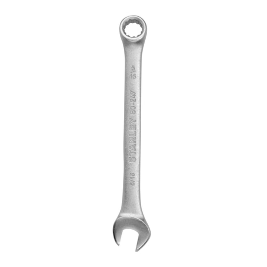 STANLEY STMT80247-840 combination wrench, silver, product photography on white background.