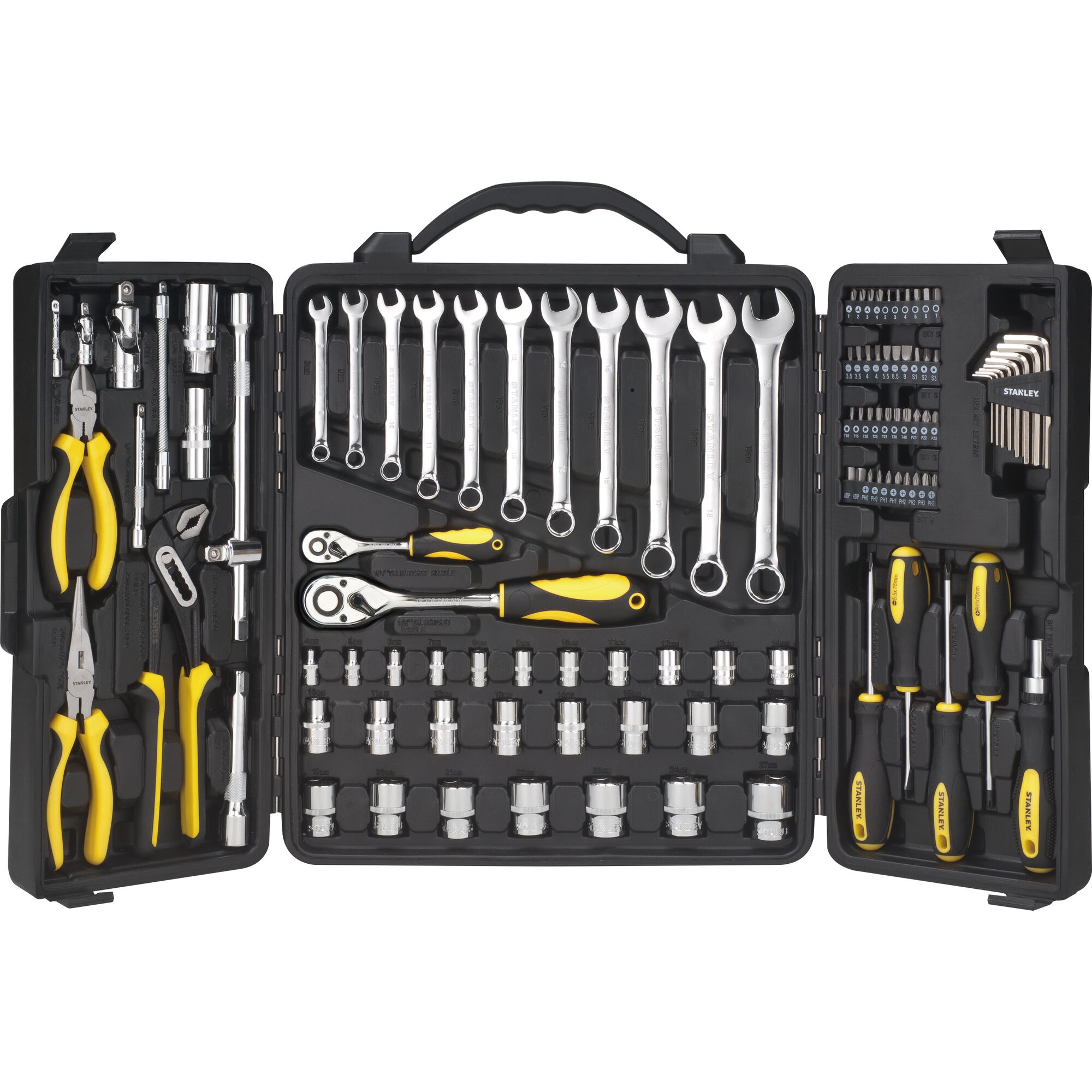Jogo Multiferramentas De 110 Pcs | STANLEY