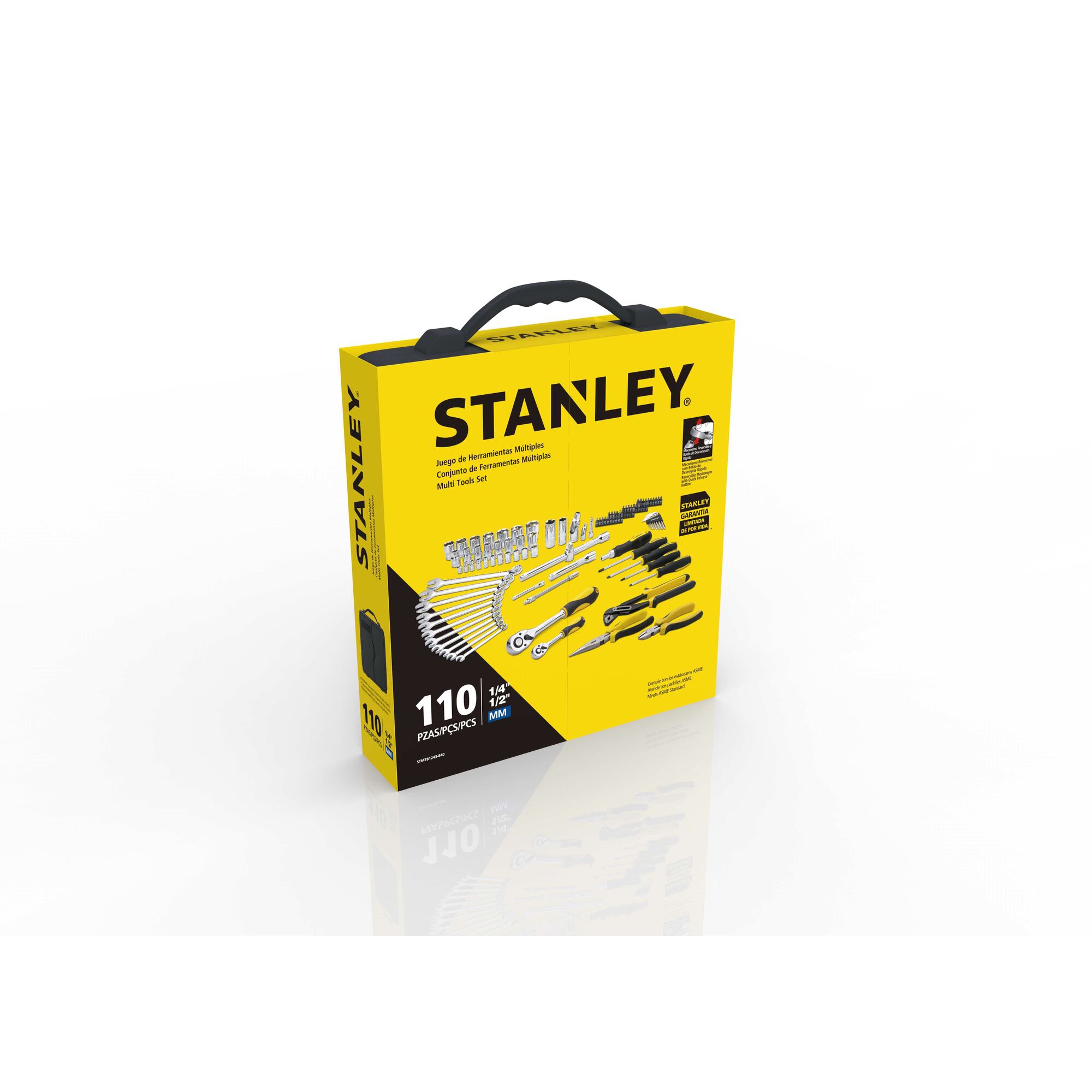 Jogo Multiferramentas De 110 Pcs | STANLEY