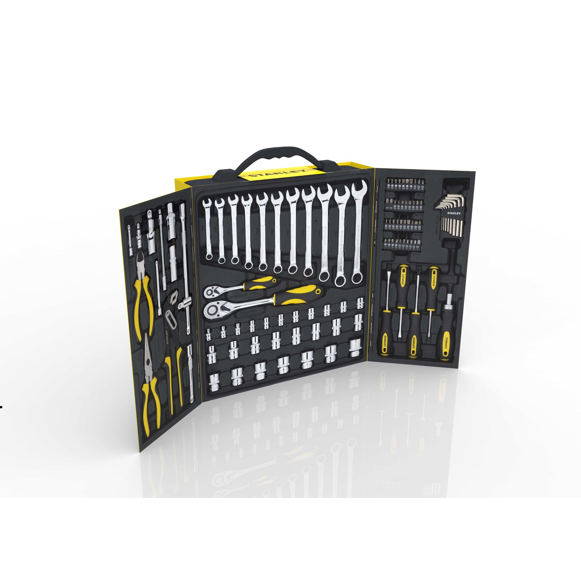 Jogo Multiferramentas De 110 Pcs | STANLEY