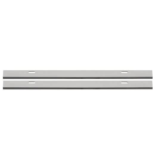 STANLEY STP182 metal straight edge photography, two silver bars with rectangular holes, top view