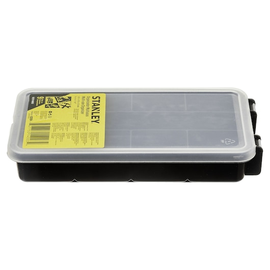 ORGANIZER BOX ON WHITE BACKGROUND FRONT VIEW 
