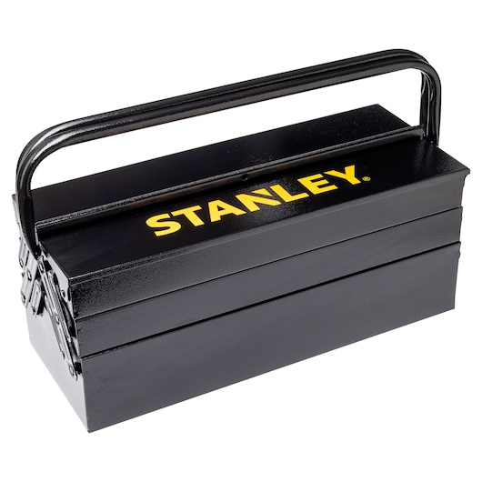 (5) Drawer metal toolbox STANLEY white background ANGLE