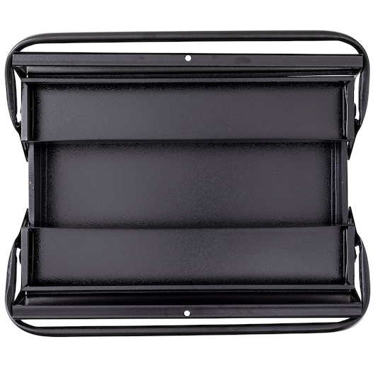 (3) Drawer metal toolbox STANLEY white background ANGLE